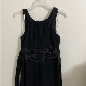 Black bridesmaid dress